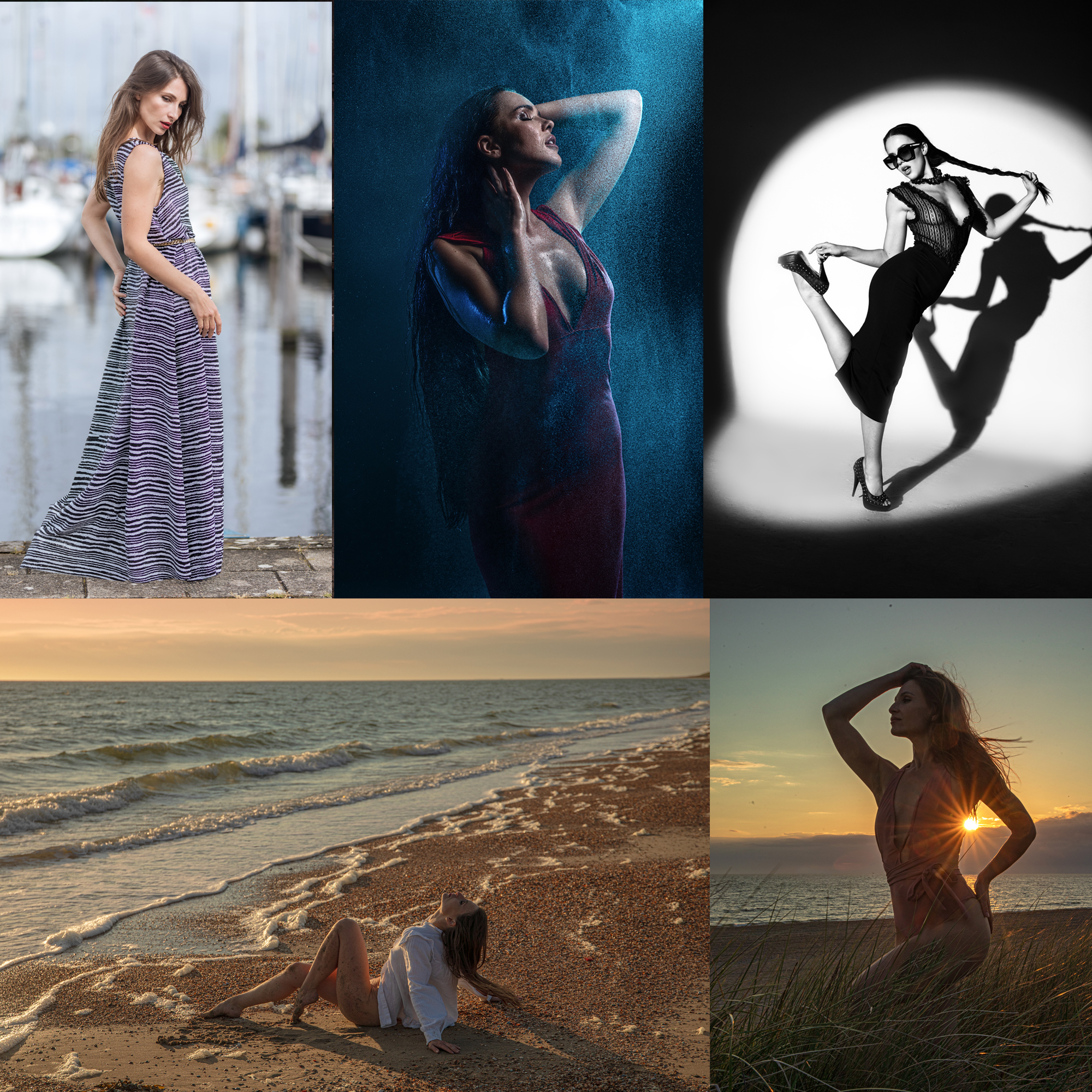 Lindberghstyle -  SW - Portrait/ Fashionstyle -  Nudeart in Zeeland/Holand mit Star Model Olga Maria Weide 